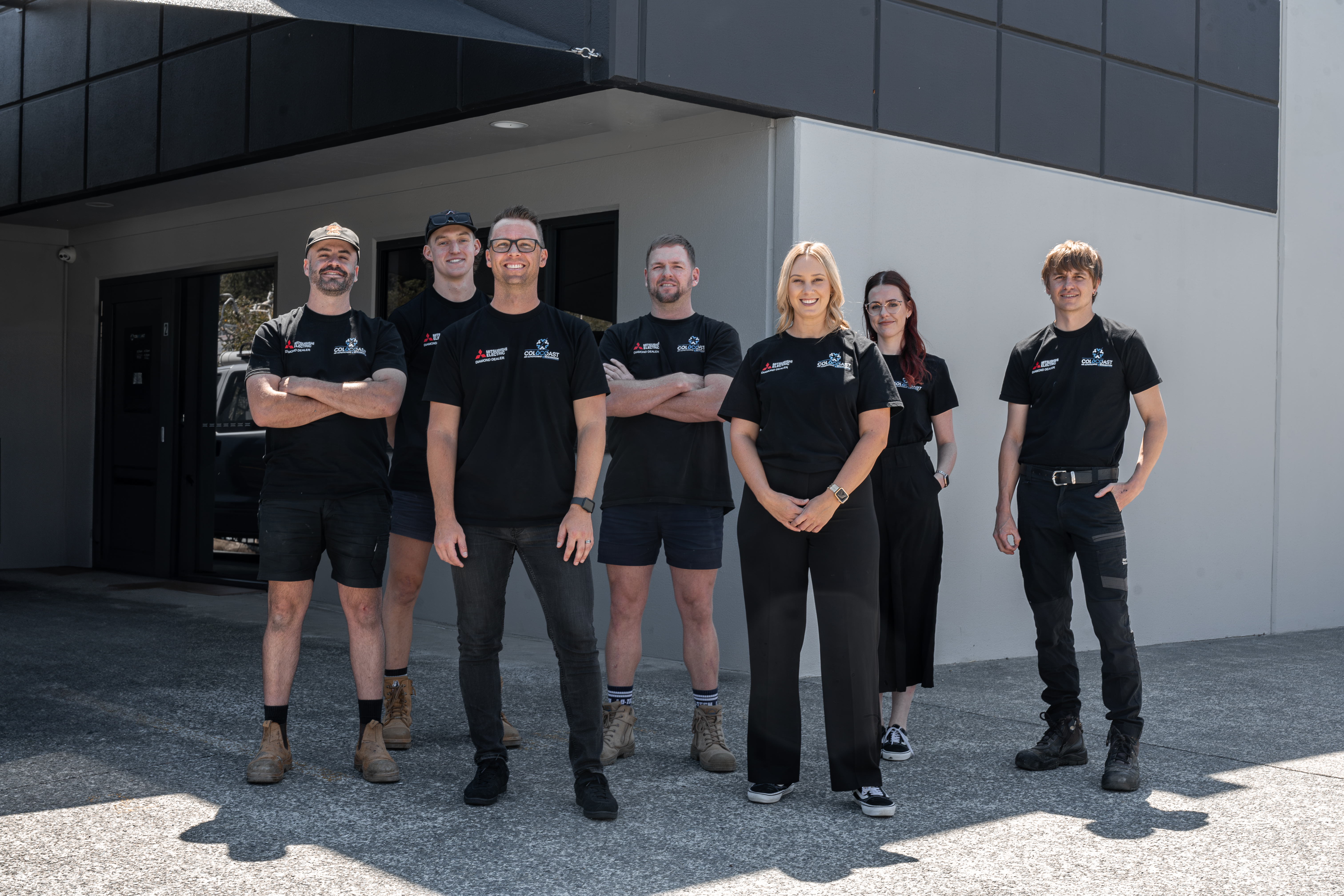 The COLDCOAST team at their Gold Coast office