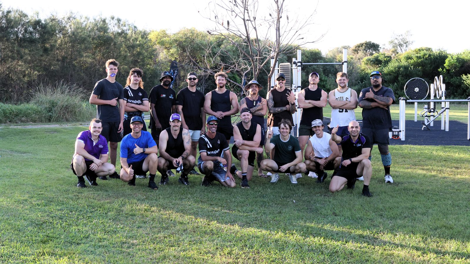 The full COLDCOAST team together at a team day